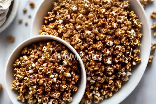 Vegan Caramel Popcorn