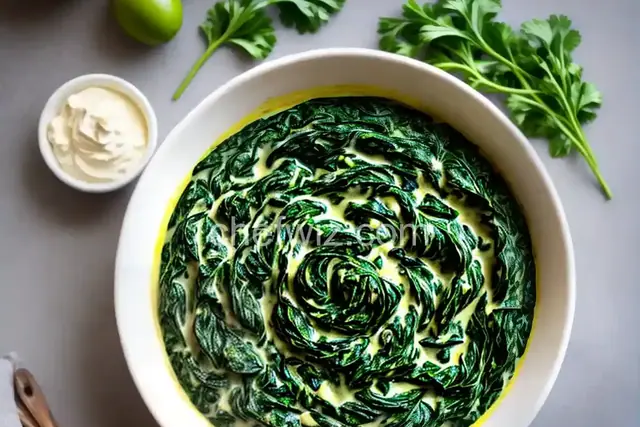 Vegan Creamed Spinach