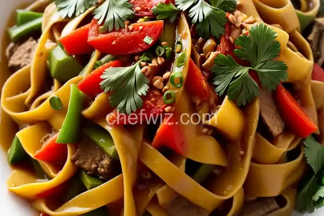 Vegan Drunken Noodles