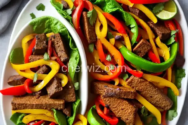 Vegan Fajitas with Tempeh