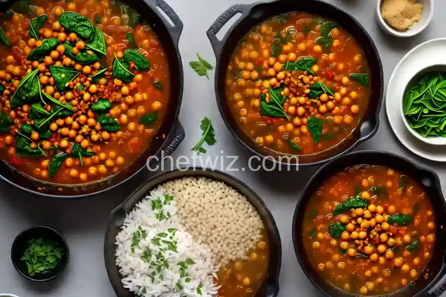 Vegan Garbanzos con Espinacas y Jengibre (Spanish Chickpea and Spinach Stew With Ginger) Recipe