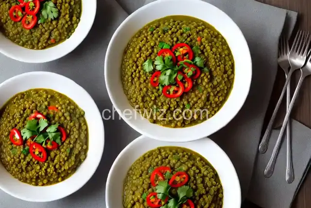 Vegan Green Lentil Curry