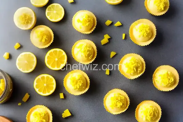 Vegan Keto Lemon Fat Bombs