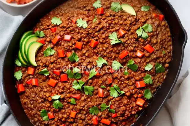 Vegan Lentil Sloppy Joes