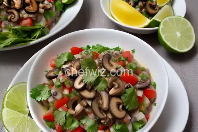 Vegan Mushroom Ceviche