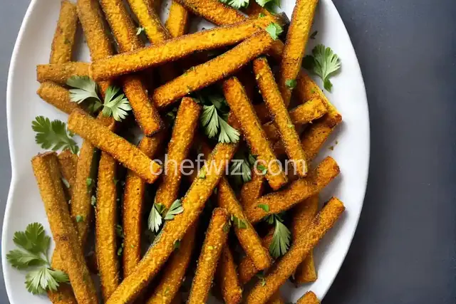 Vegan Oven-Fried Zucchini Sticks