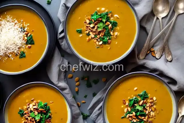 Vegan Peanut, Sweet Potato, and Kale Soup With Coconut Recipe