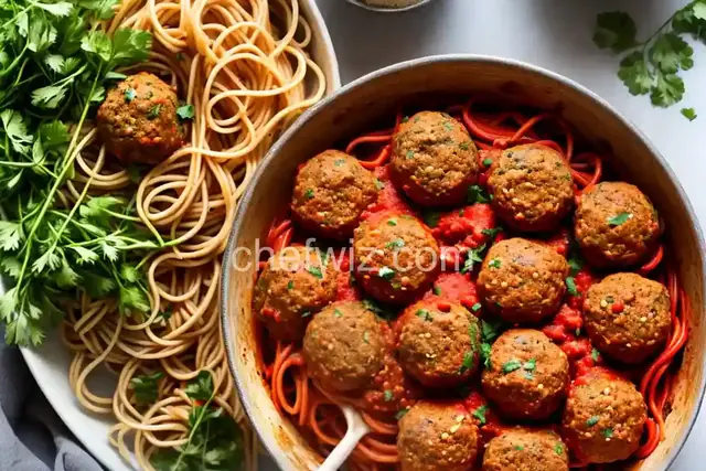 Vegan Spaghetti and (Beyond) Meatballs