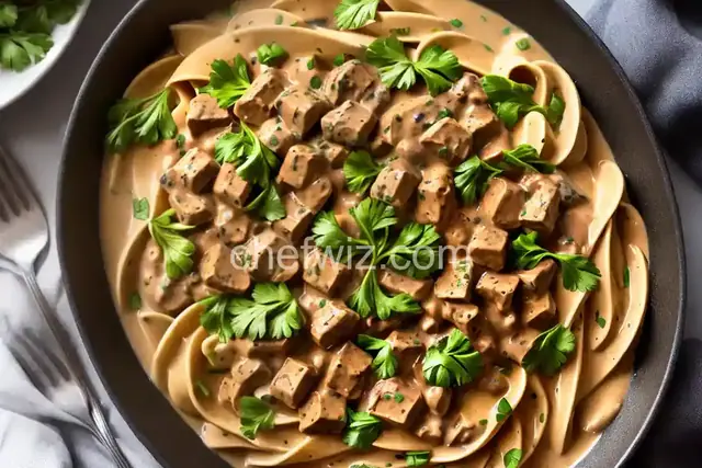 Vegan Stroganoff