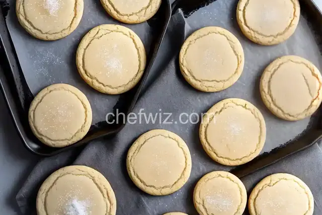 Vegan Sugar Cookies