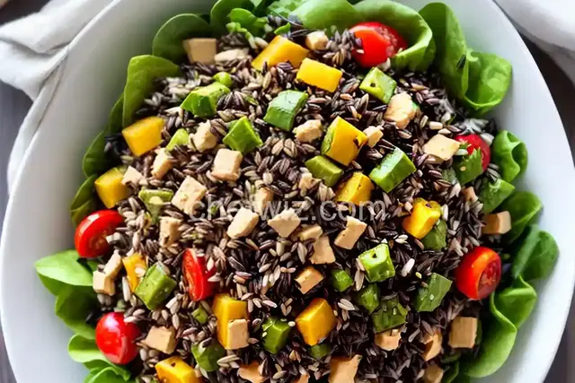 Vegan Wild Rice Salad