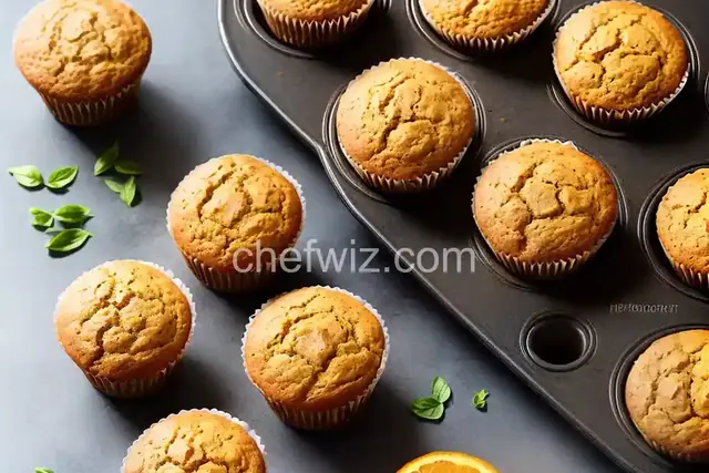 Vegan and Gluten-Free Orange Muffins