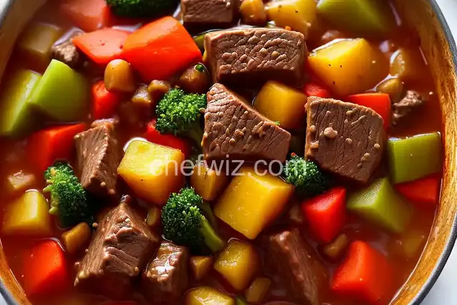 Vegetable Beef Stew