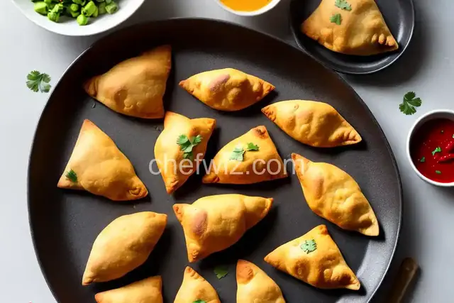 Vegetable Curry Samosas