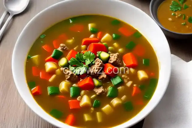 Vegetable Deer Soup