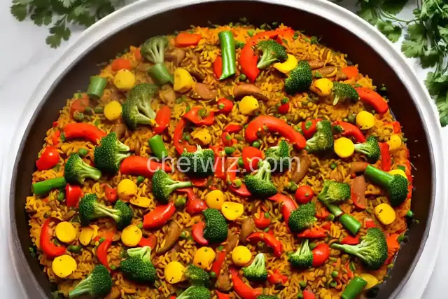 Vegetable Paella (Paella Verdura)