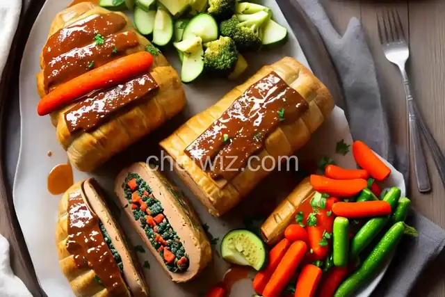 Vegetables Wellington (The Ultimate Vegan Plant-Based Holiday Roast) Recipe