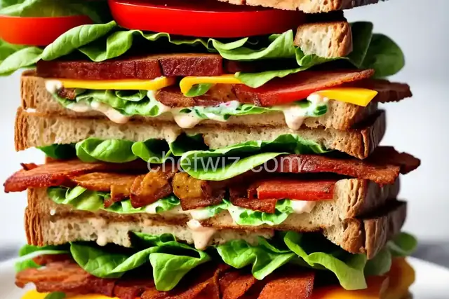 Vegetarian “BLT” Sandwich