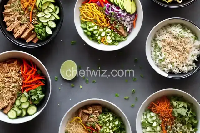 Vegetarian Banh Mi Bowls