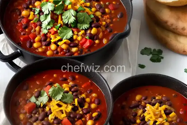 Vegetarian Black Bean Chili