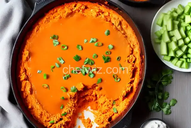 Vegetarian Buffalo Chicken Dip