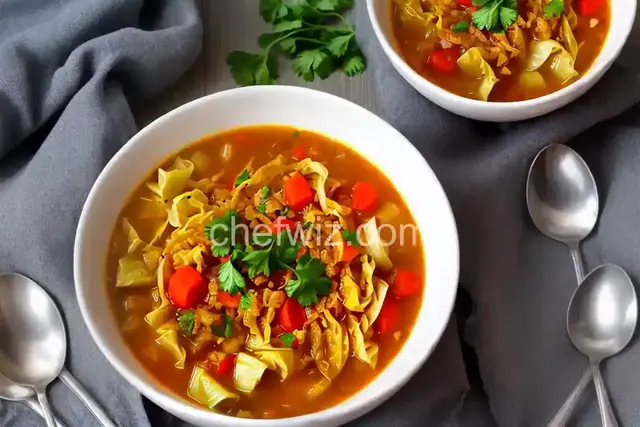 Vegetarian Cabbage Soup