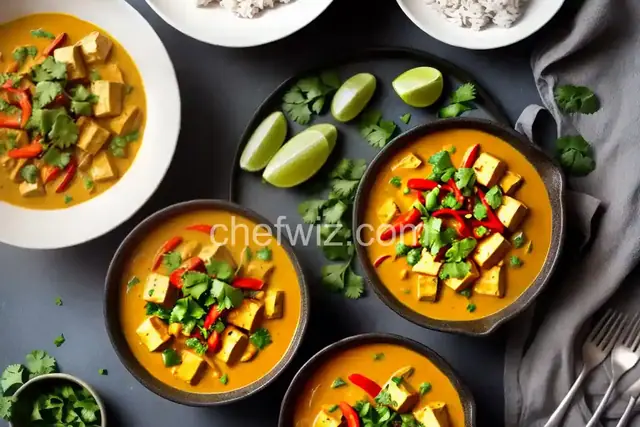 Vegetarian Coconut Curry with Tofu
