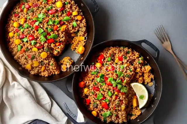 Vegetarian Farro Skillet