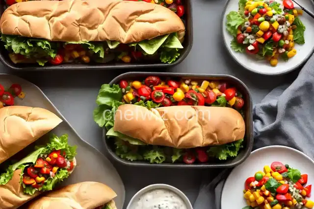 Vegetarian Italian Sub