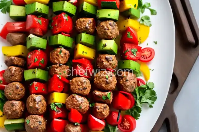 Vegetarian Kofta Kabobs