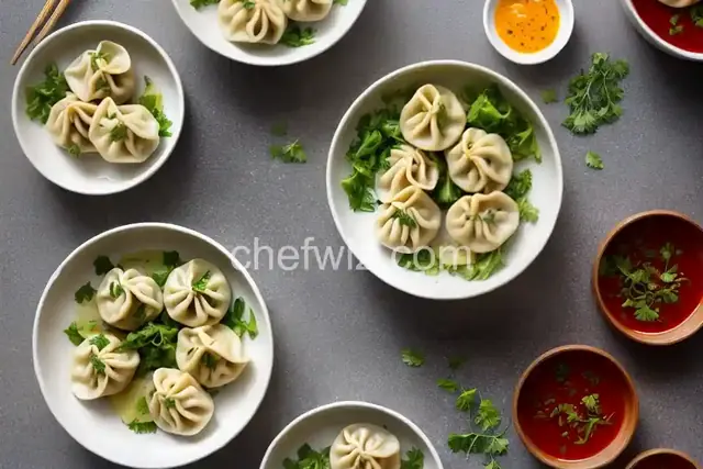 Vegetarian Steamed Dumplings