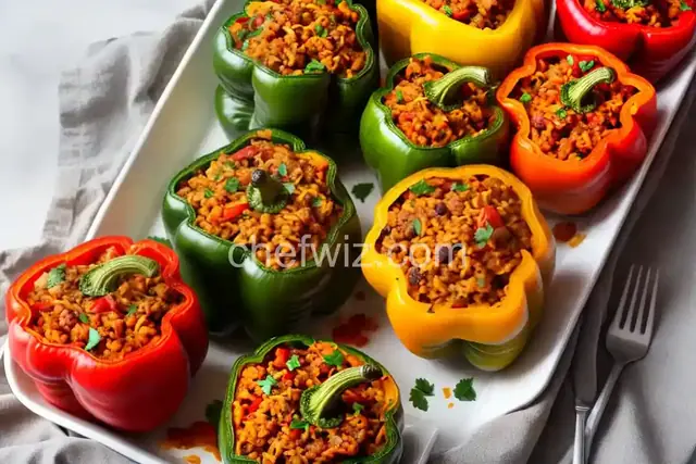 Vegetarian Stuffed Peppers