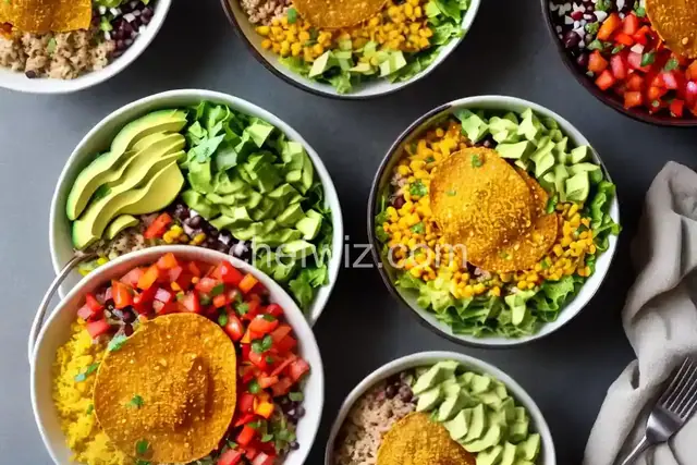 Vegetarian Taco Bowls