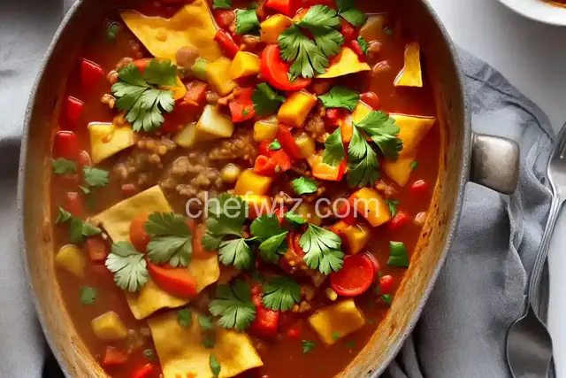 Vegetarian Tortilla Stew
