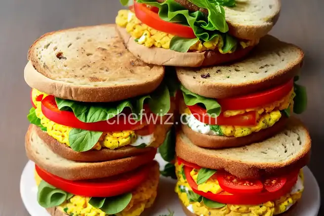 Veggie Breakfast Sandwich