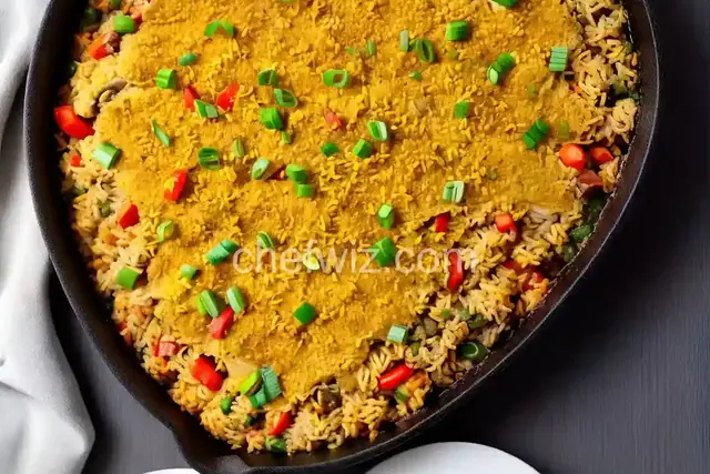 Veggie Chicken Rice Casserole