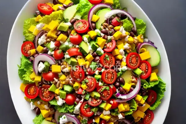 Veggie Nacho Salad