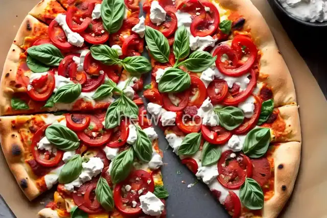 Veggie Pita Pizza