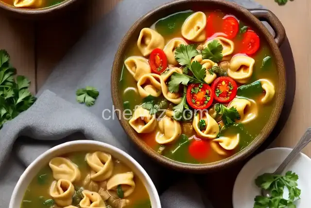 Veggie Tortellini Soup