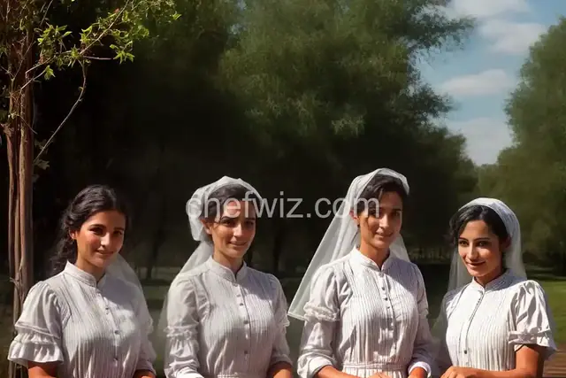 Veiled Farm Girls