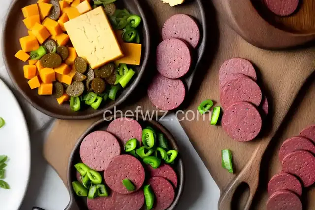 Venison Cheddar Jalape単o Summer Sausage
