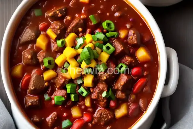 Venison Chili