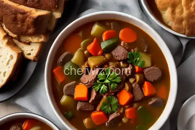 Venison Vegetable Soup