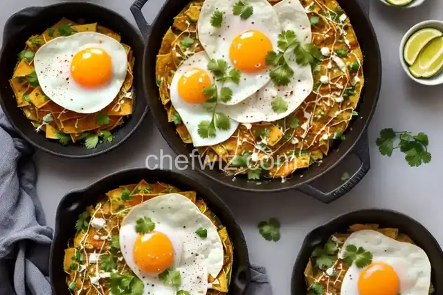Verde Chilaquiles with Eggs