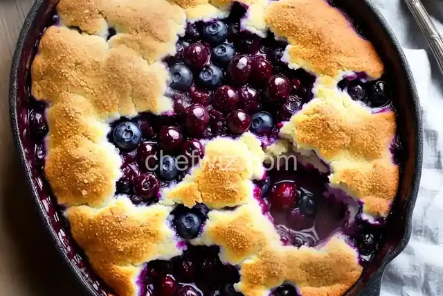Very Best Blueberry Cobbler!