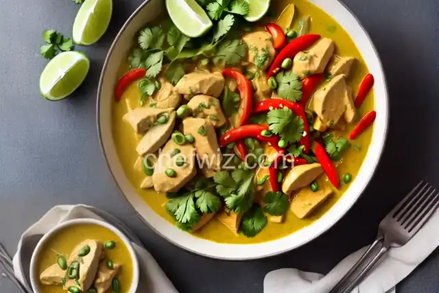 Very Spicy Thai Green Chicken Curry