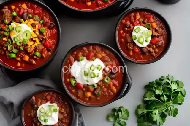 Very Veggie and Beef Chili
