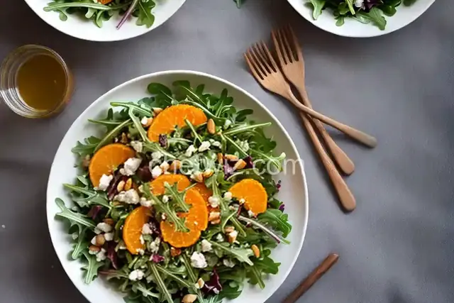 Vibrant Orange & Arugula Salad
