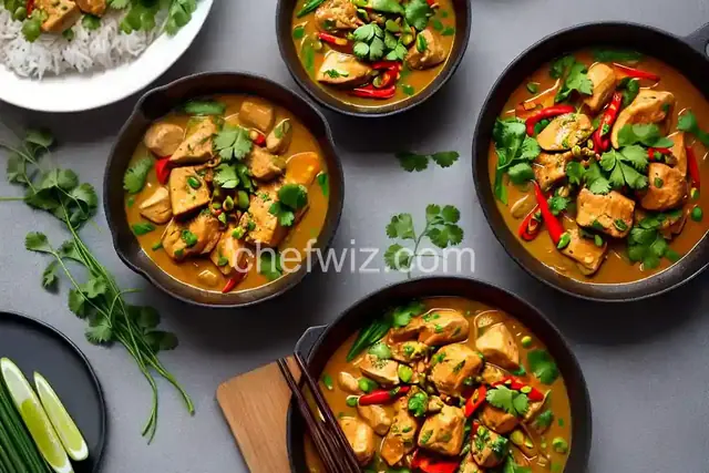Vietnamese Lemongrass Chicken Curry