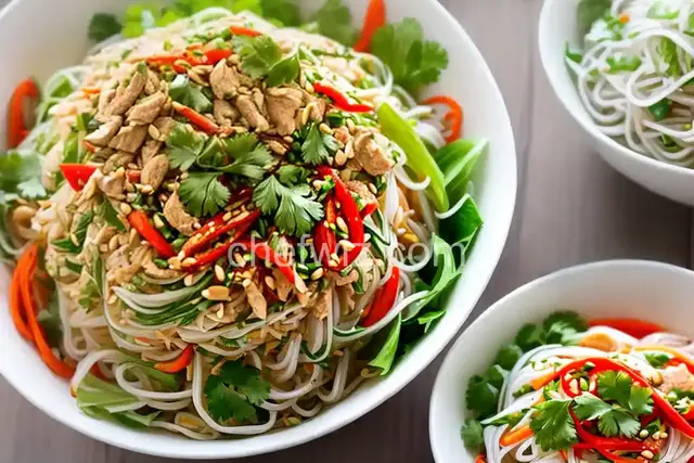 Vietnamese Rice Noodle Salad